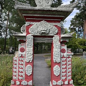 Asian Pavilion Statue