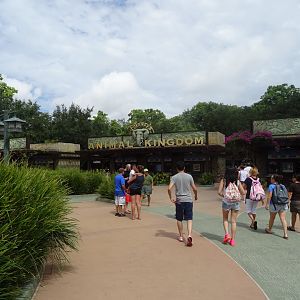 Entrance at Disney's Animal Kingdom (2014)
