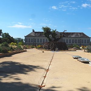 "Egg of the World", part of future entrance area, Tree of life and Aquarium building, 2022-06-28
