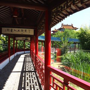 Chinese viewing corridor and Chinese temple, 2022-06-28