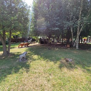 Lupa Zoo - So many statues