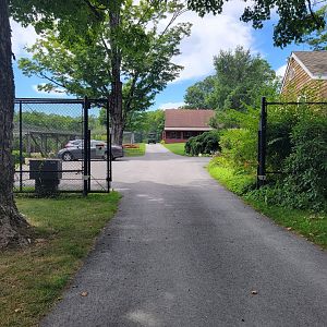 Ripley Waterfowl Conservancy - Entrance gate