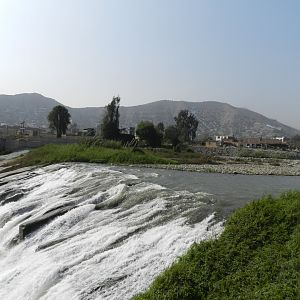 View of Rímac river - Parque Zoológico Huachipa