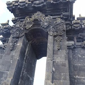 Top of the Flower Temple with exterior decorations, 2022-06-28
