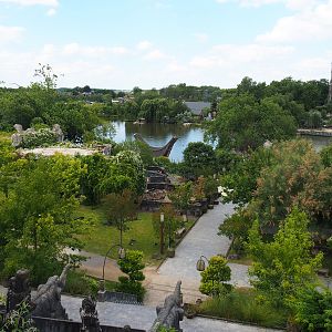 Park landscape from the top of the Flower Temple, 2022-06-28