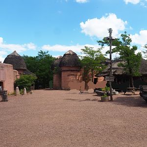 View in Tamberma African village, 2022-06-28