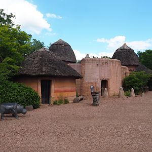 Tamberma African village structures, 2022-06-28