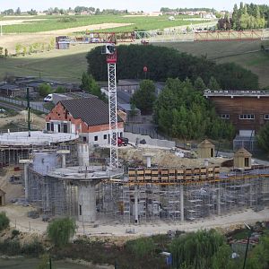 Future giant Amazonian aviary - work in progress - Zooparc de Beauval - 08/2022