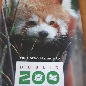 Cover of Dublin zoo new guide and map.