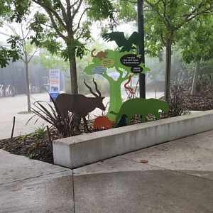 Entrance silhouettes -Parc Zoologique de Paris (2022)