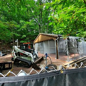 Australian Adventure Picnic Area Construction