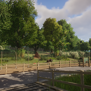 Giant Anteater Enclosure (Planet Zoo)