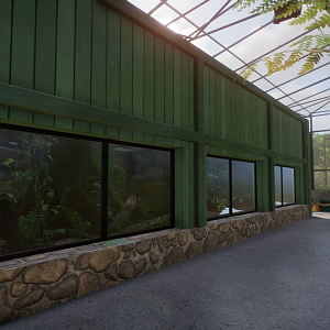 Tropical House Exhibits (Planet Zoo)