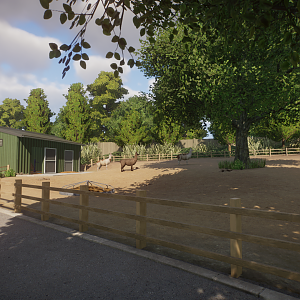 Llama Enclosure (Planet Zoo)