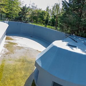outdoor enclosure of pinnipeds