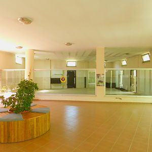 Inside the South America House (tapir winter quarter)