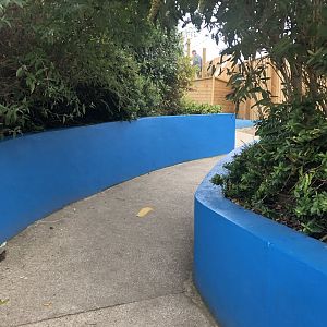 Path at SEA LIFE Scarborough (September 2022)