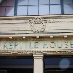 Entrance to the Reptile House