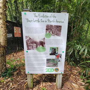 Salisbury - History sign outside entrance