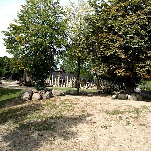 Copenhagen Zoo - Rhino enclosure