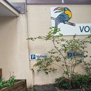 Exterior of Zurich Aviary