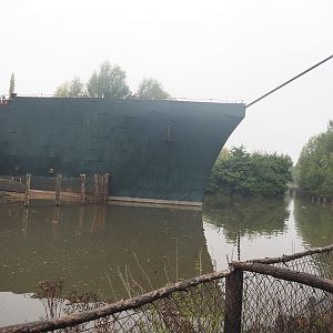 Mersus Emergo seen from the train, 2022-09-14