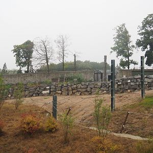 Separation between elephant paddocks, seen from the train, 2022-09-14
