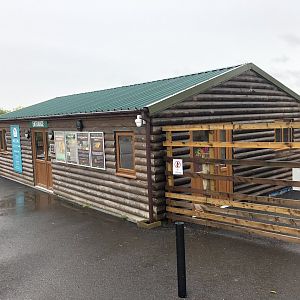The Entrance Cabin at Ponderosa Zoo (October 2022)