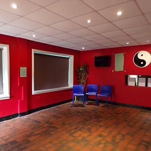 View inside the former panda house