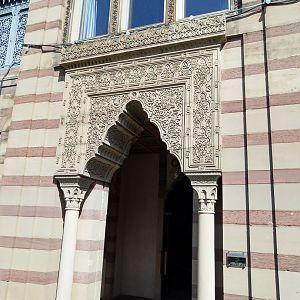 Moorish garden - Gatehouse detail