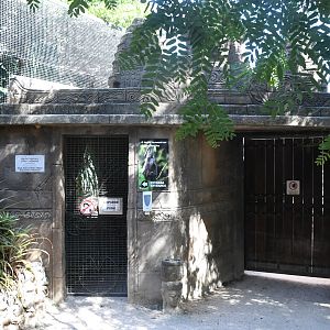 Entrance to Fruit-Bats Aviary