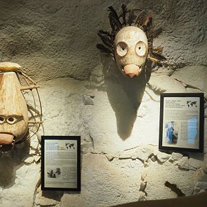 Alaskan native masks, 2022-09-14