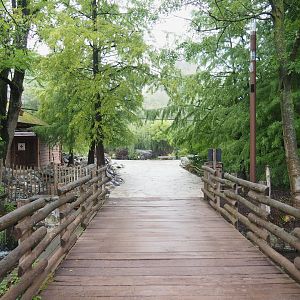 Bridge over Dender river near koala house, 2022-09-15