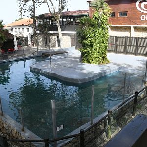 Fur Seals Pool (animals off exhibit at the time of my visit)