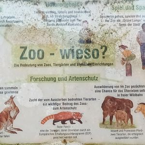 Signage Importance of Zoos and Aquariums