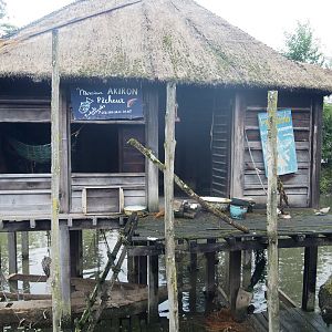 African stilt village theming hut, 2022-09-14