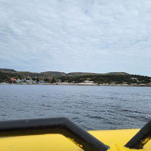 Tadoussac from the water, Saguenay-St. Lawrence Marine Park