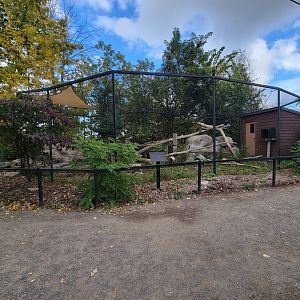 Ecomuseum Zoo - Empty/unsigned bird exhibit