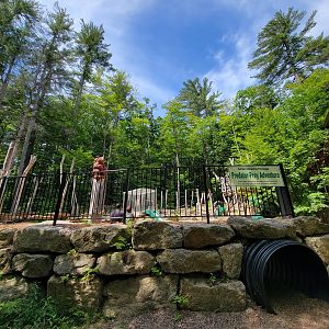Squam Lakes NSC, 7/22 - Gordon Interactive Playscape: A Predator-Prey Adventure