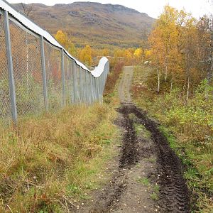 View of visitor path