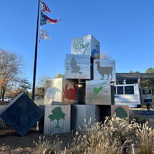 Building Blocks at North America Entrance