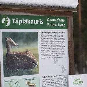 Species information sign