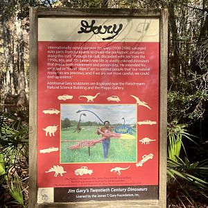 Biography of the artist who sculpted the dinosaurs