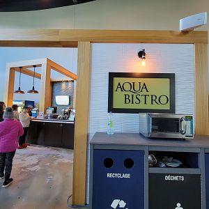 Aquarium du Quebec - Pavillon des eaux douces et salées, Aqua Bistro