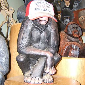 Bonobo Statue