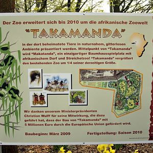 New zoopart Takamanda at osnabrück zoo