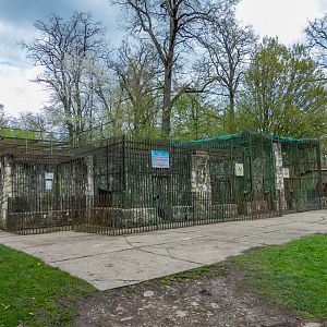 old bear cages
