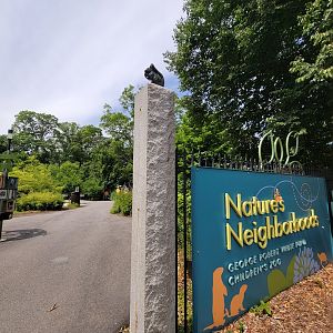 Franklin Park 7/22 - Little sculptures on posts