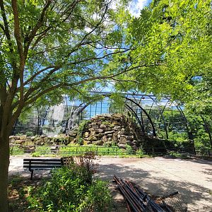 Franklin Park 7/22 - Not sure what this previously held? Closed off.