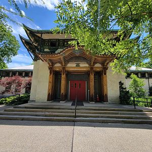 Franklin Park 7/22 - Bird's World entrance